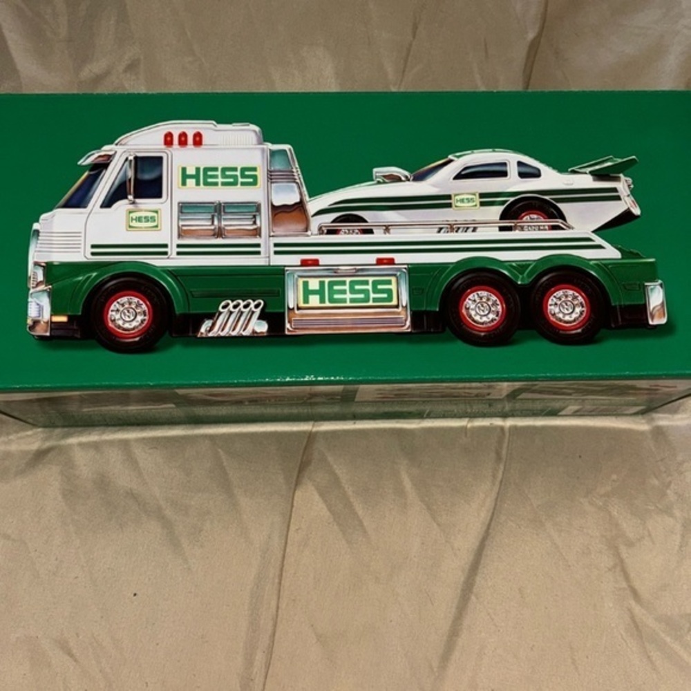 2016 Hess Toy truck and dragster NIB!